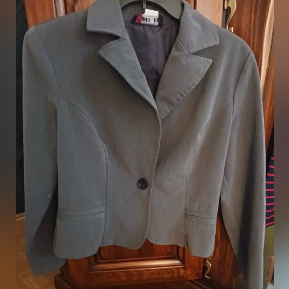 Grey women's blazer med